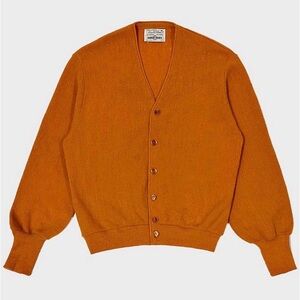 Vintage 1960's Arnold Palmer USA Alpaca
Wool Cardigan Sweater